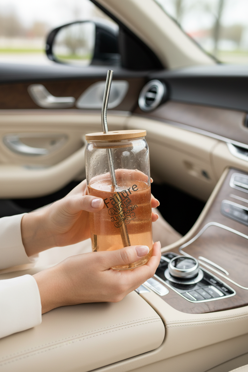 لقطة مقربة في السيارة