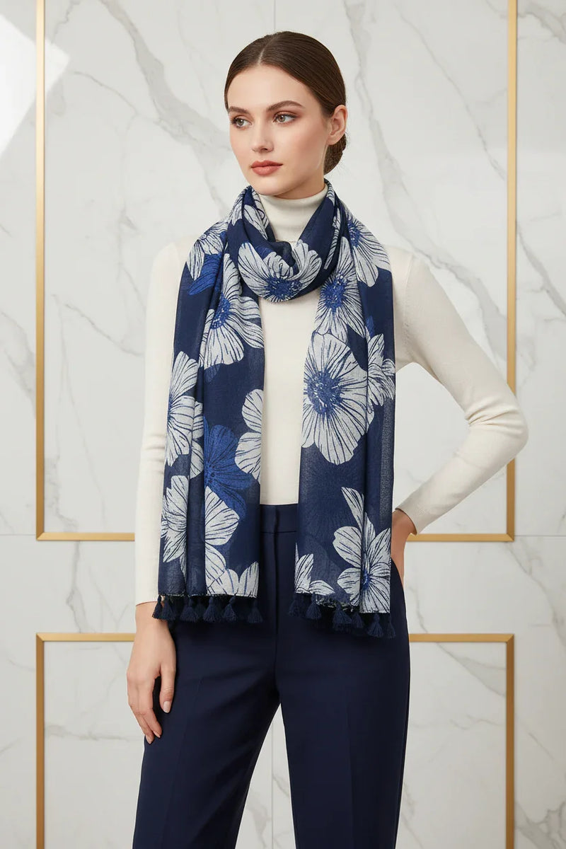 وشاح فاخر حول الرقبة