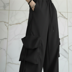 جيب جانبي - أسود