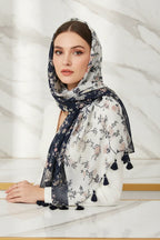 وشاح فاخر على الرأس