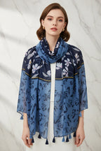 وشاح فاخر على الأكتاف