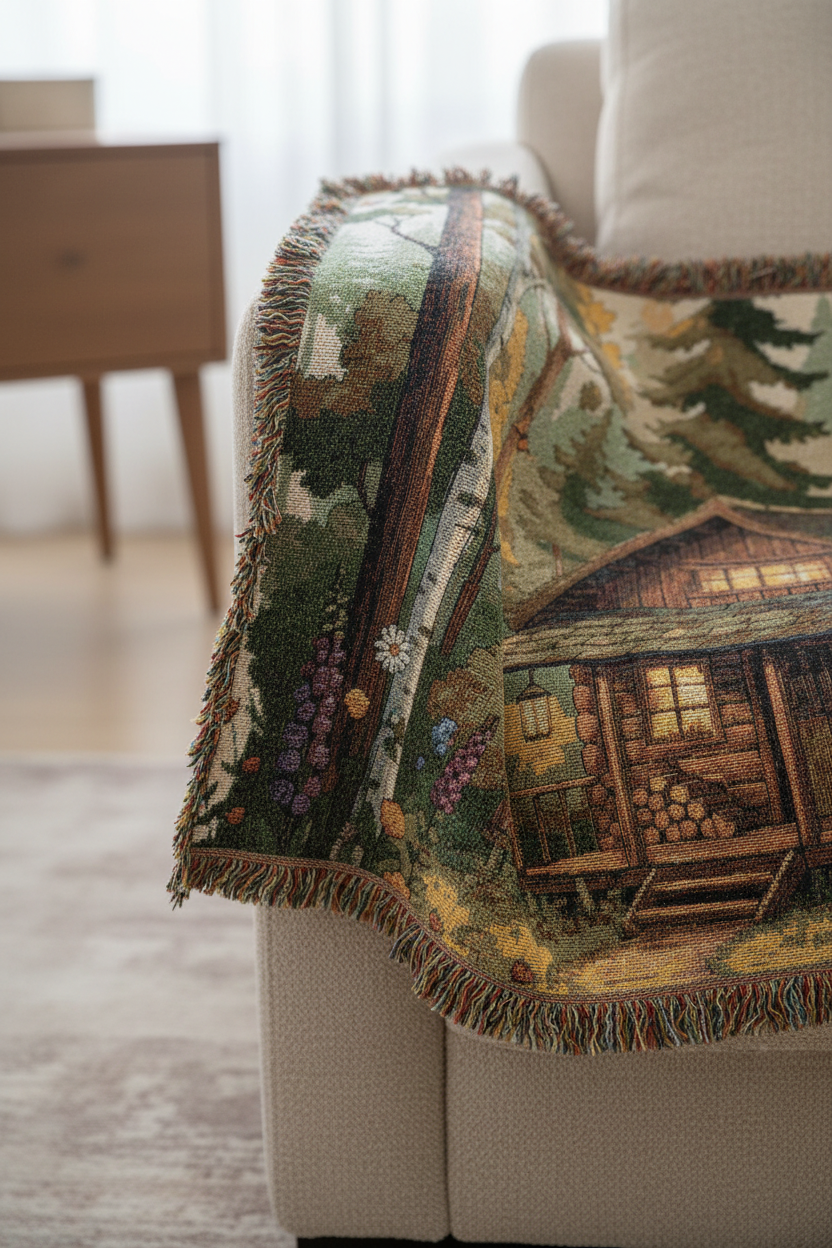 تفاصيل النسيج والزخارف