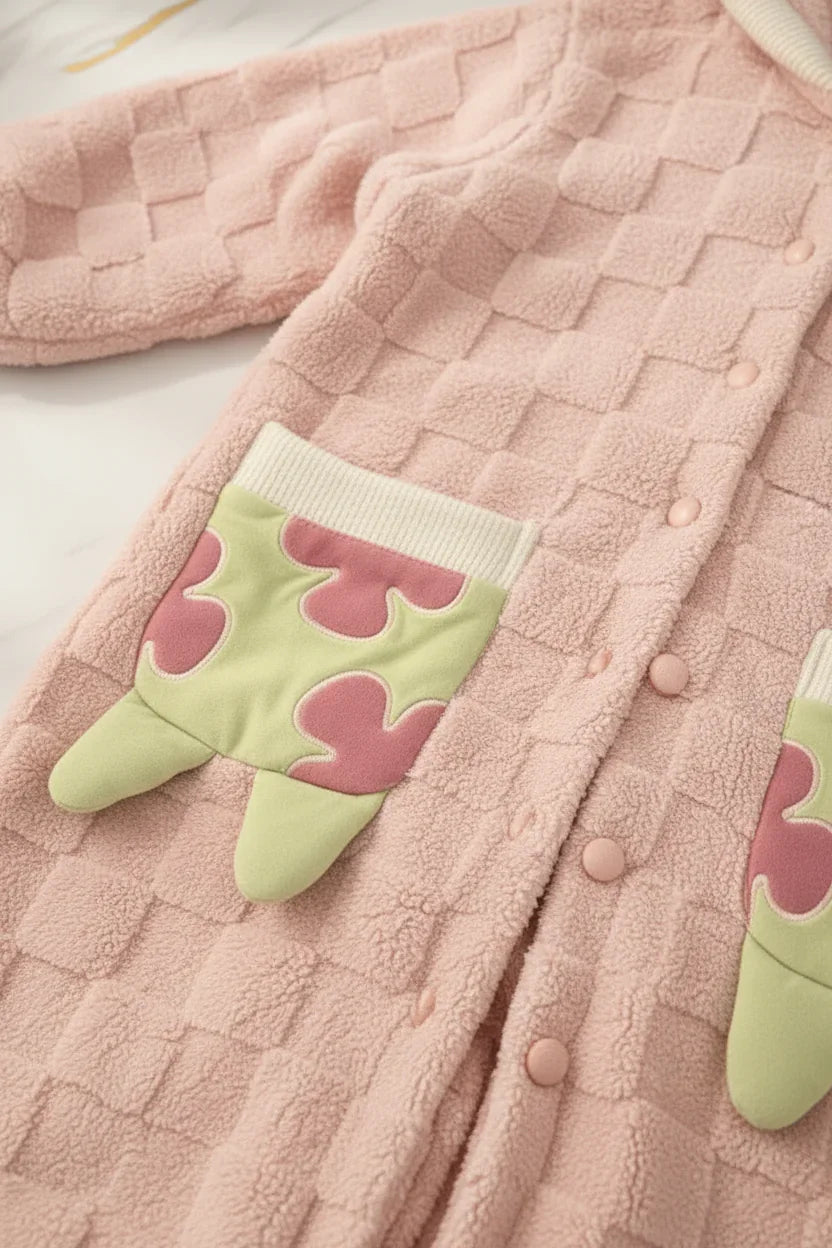 لقطة مقربة - تفاصيل القماش والجيوب