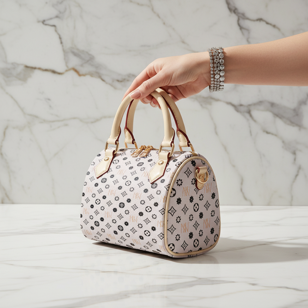 الحقيبة - منظر ثلاثي خلفي