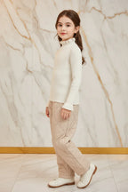 سويتر مع بنطال مبطن - زاوية يمين