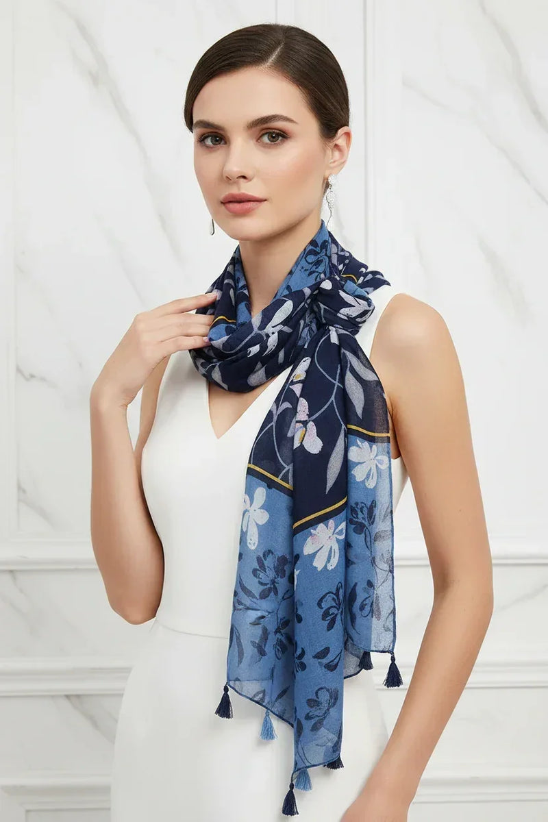 وشاح فاخر بعقدة جانبية