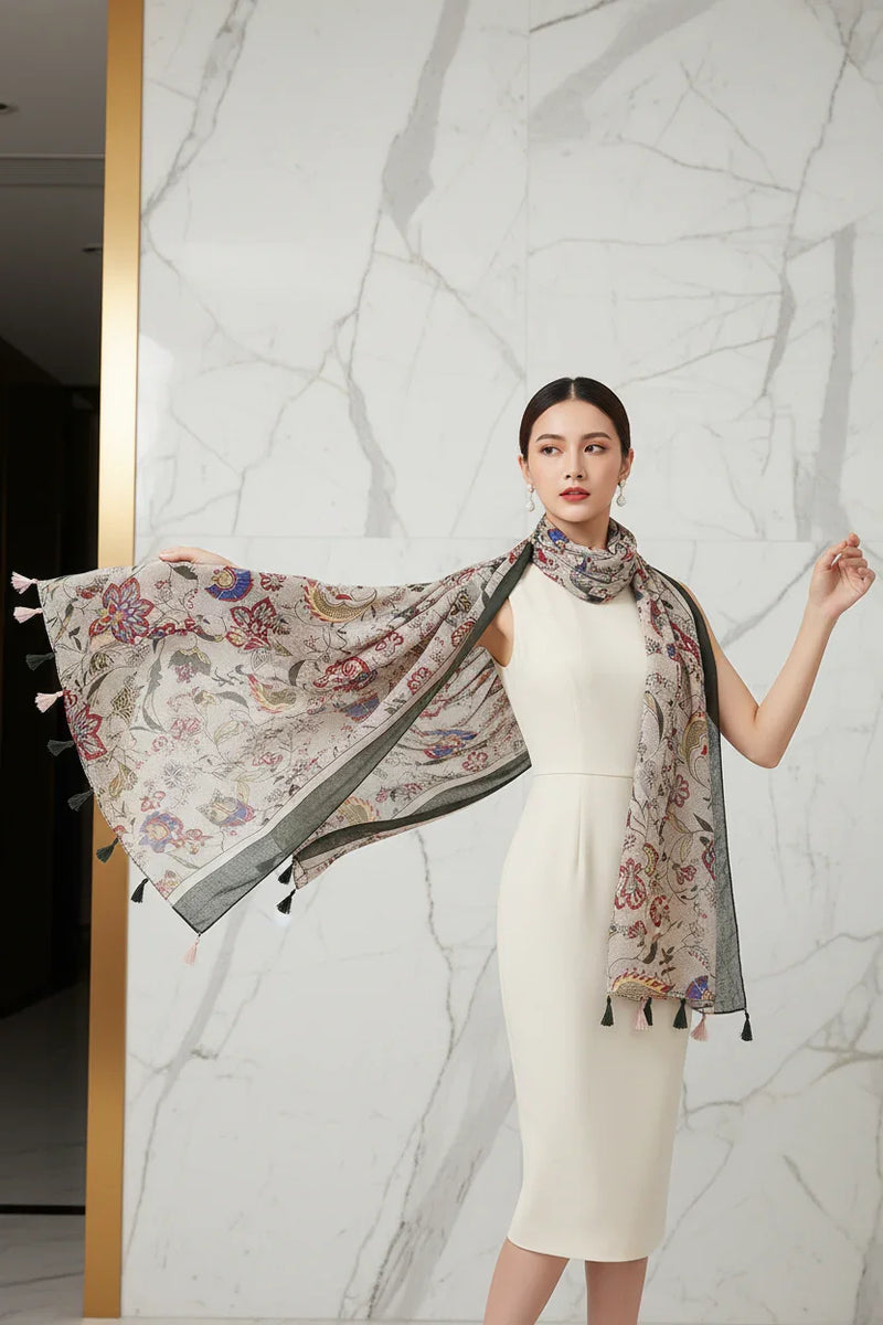 وشاح فاخر منسدل