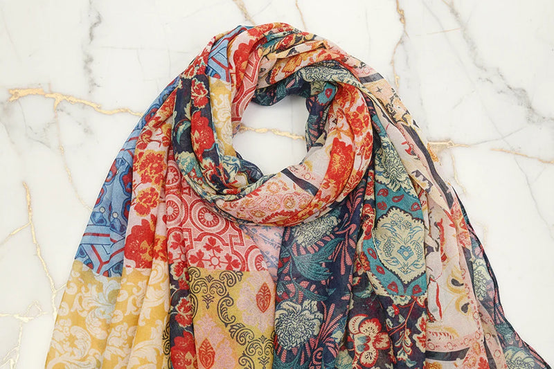 لقطة للتصميم المرقع المتنوع