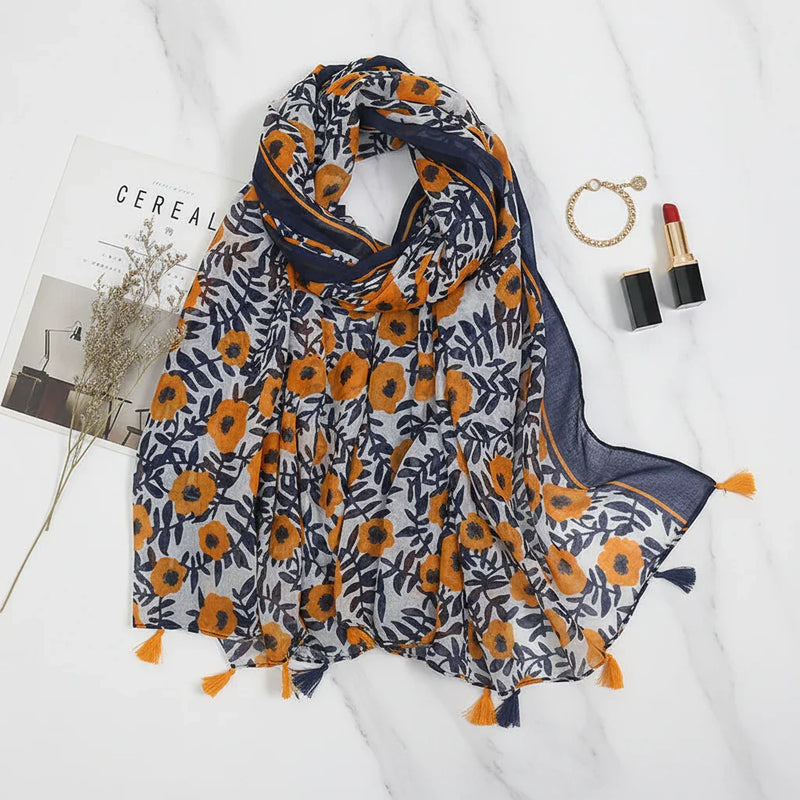 الشال مفرود بالكامل