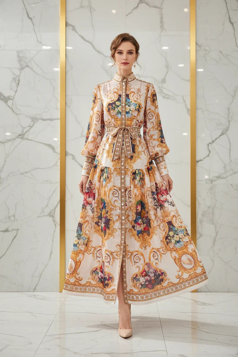 لقطة مشي للفستان