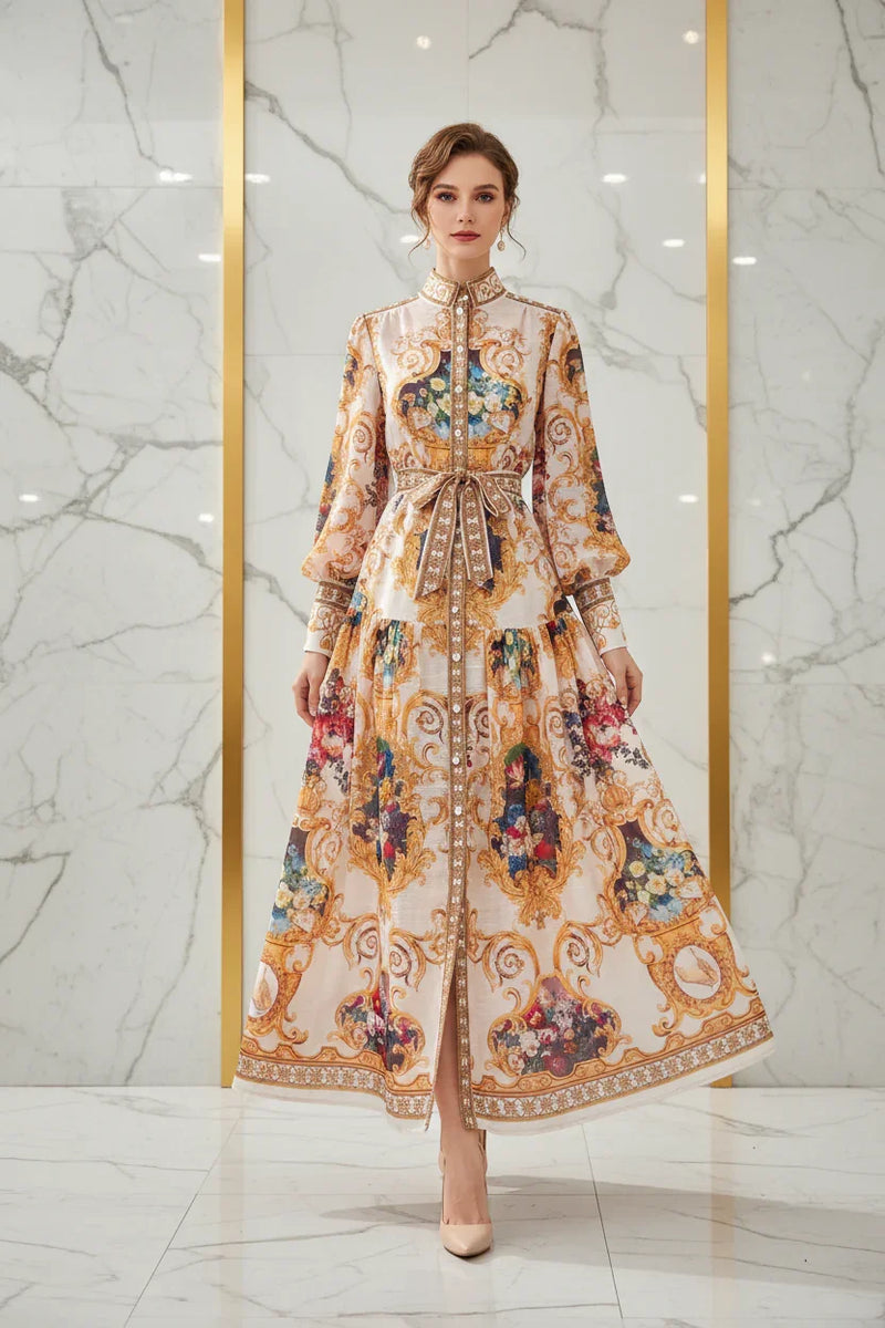 لقطة مشي للفستان