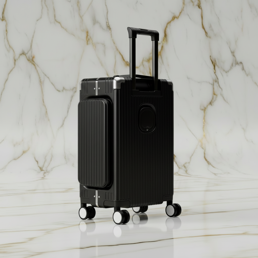 الحقيبة باللون الأسود