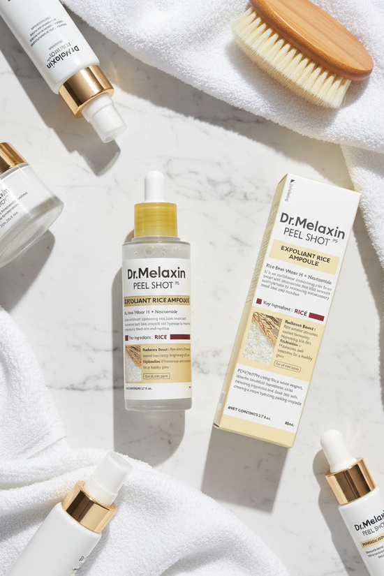 تنسيق فلات لاي - المنتج مع مستحضرات العناية