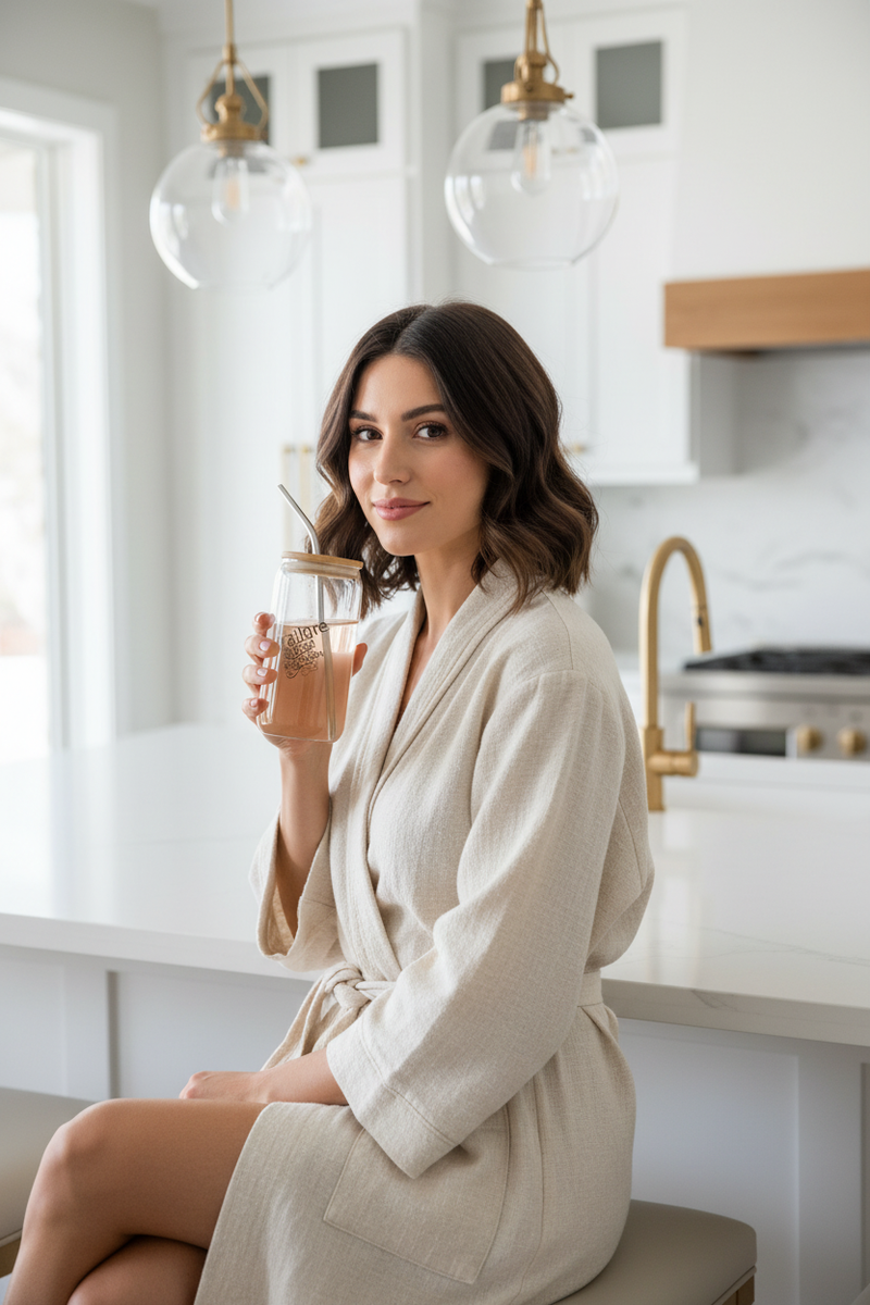 بورتريه أنثوي في المطبخ