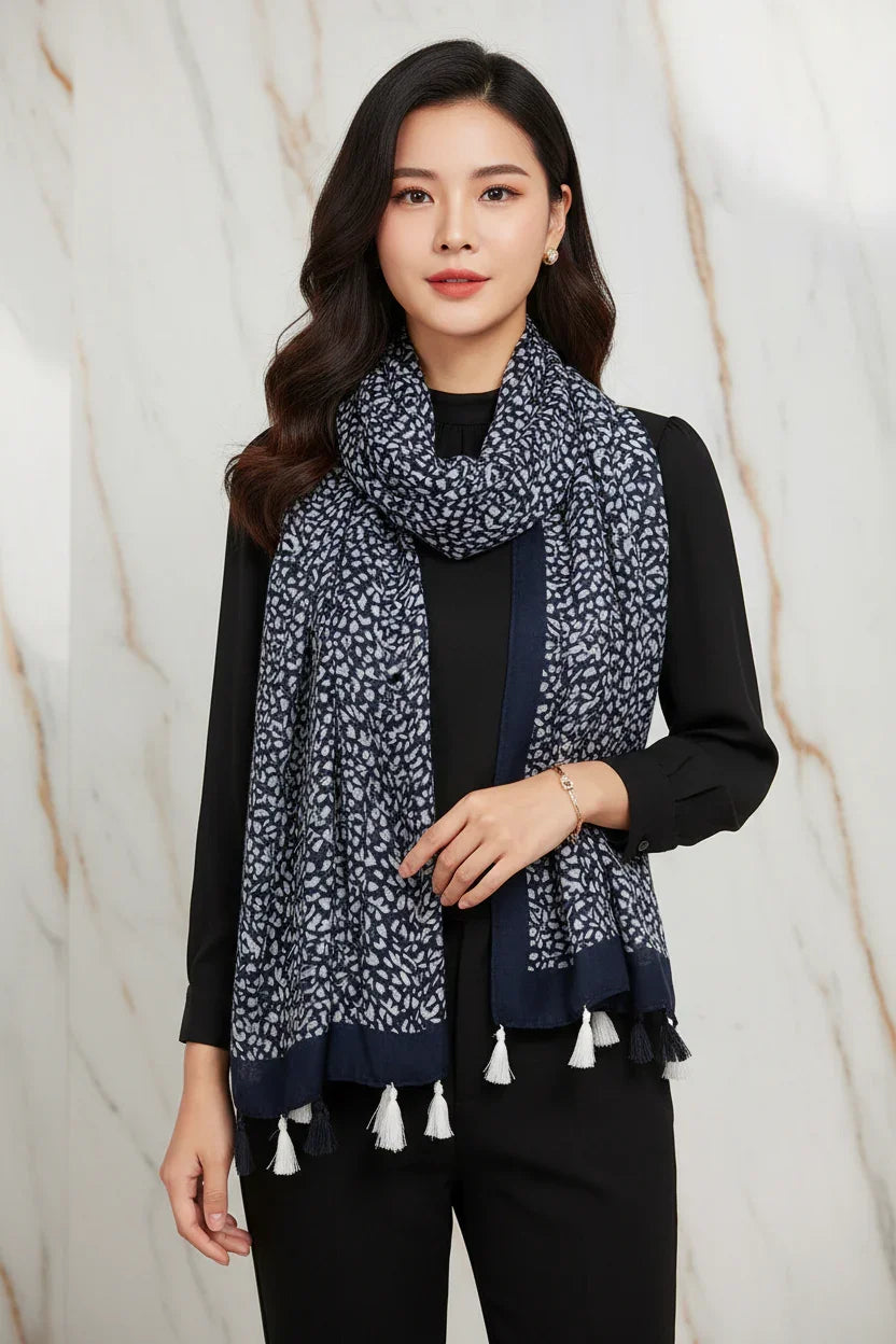 وشاح فاخر على الأكتاف