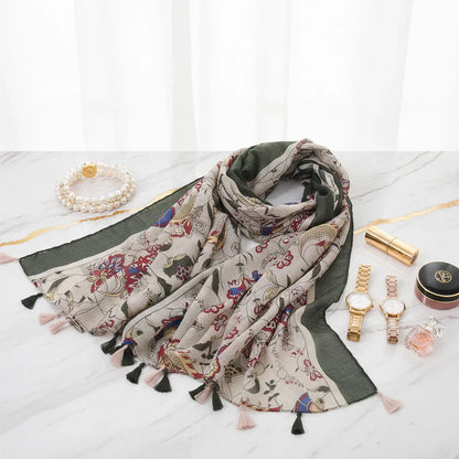 وشاح فاخر منسدل