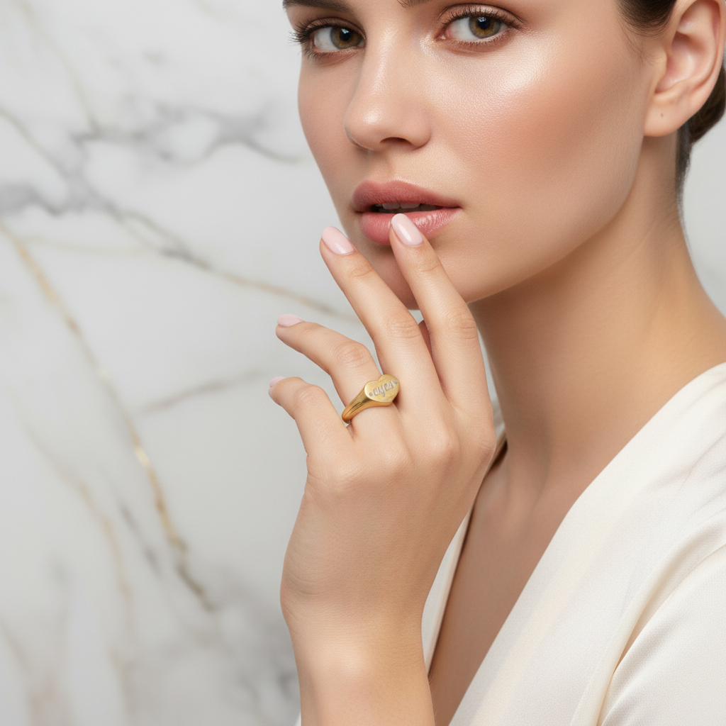 خاتم ذهبي - زاوية قطرية