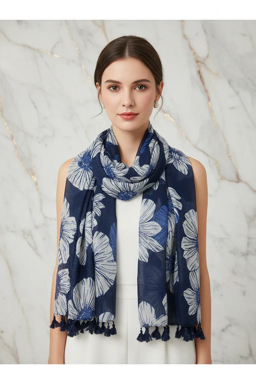 وشاح فاخر على الأكتاف