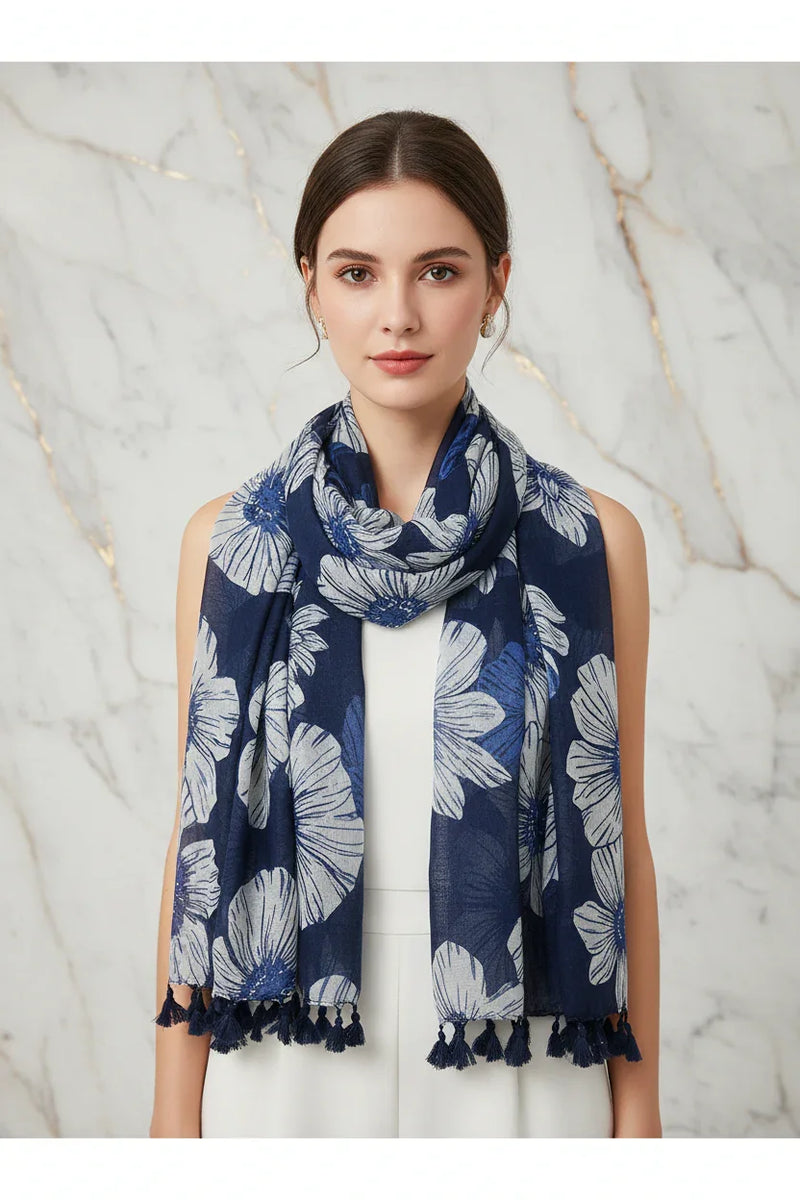 وشاح فاخر على الأكتاف