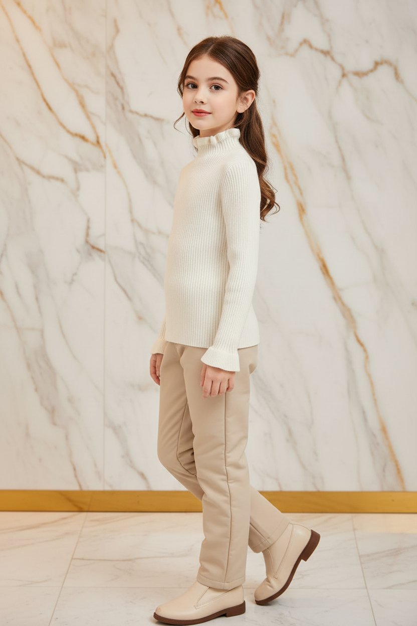 سويتر مع بنطال مبطن - زاوية يسار