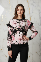 صورة أمامية مع العارضة