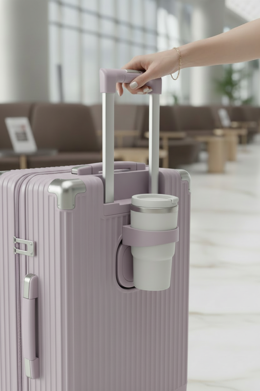 لقطة قريبة لحامل القهوة