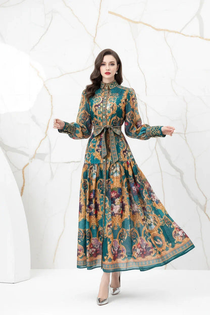 لقطة مشي للفستان