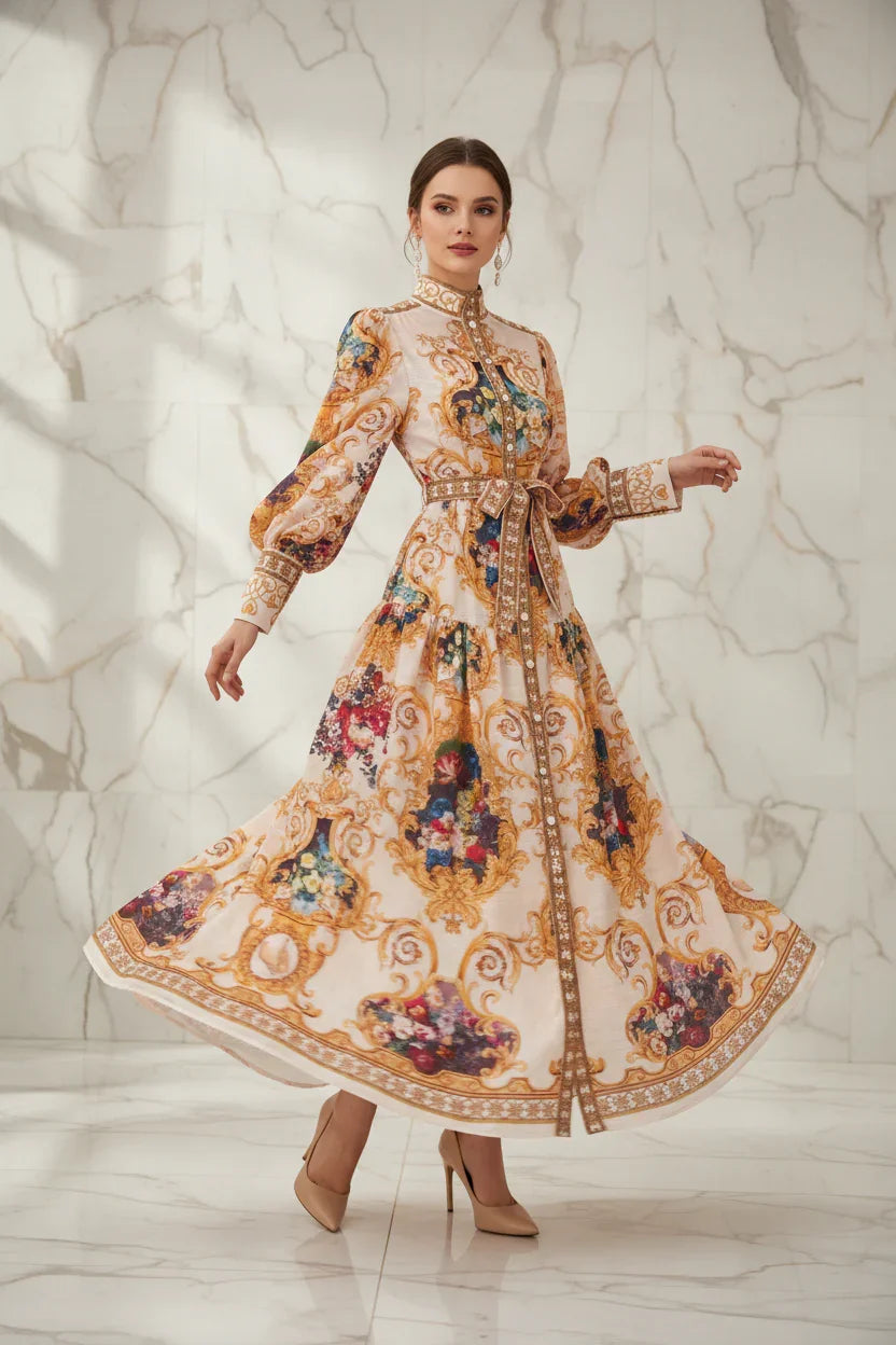 لقطة حركة للفستان