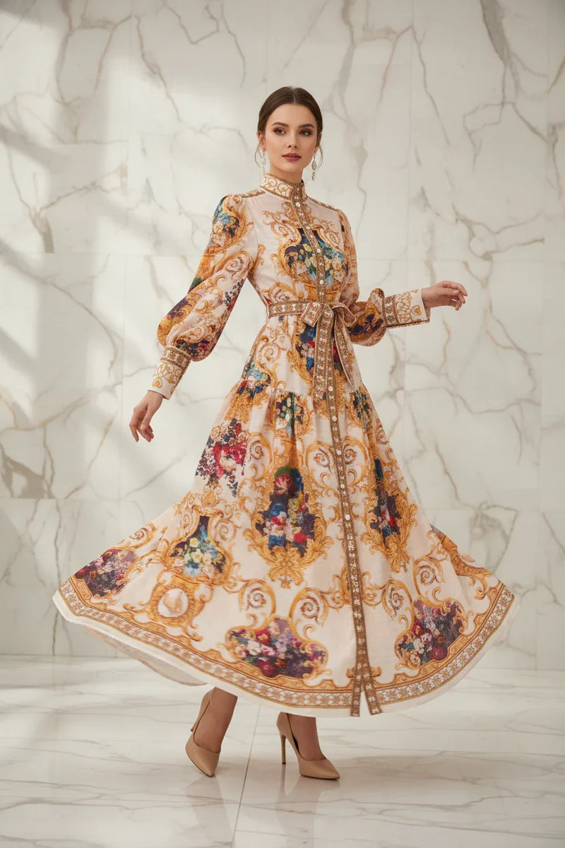 لقطة حركة للفستان