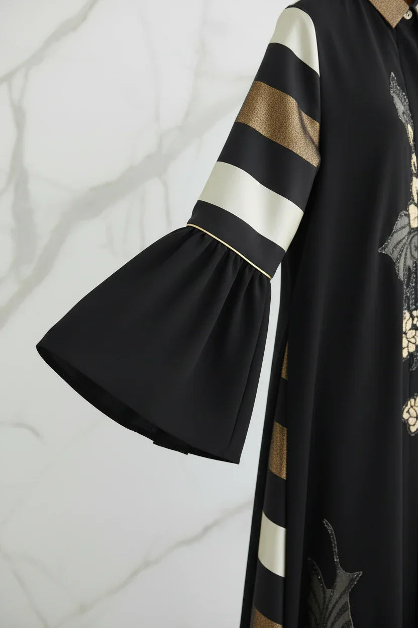 لقطة جانبية للكم الواسع