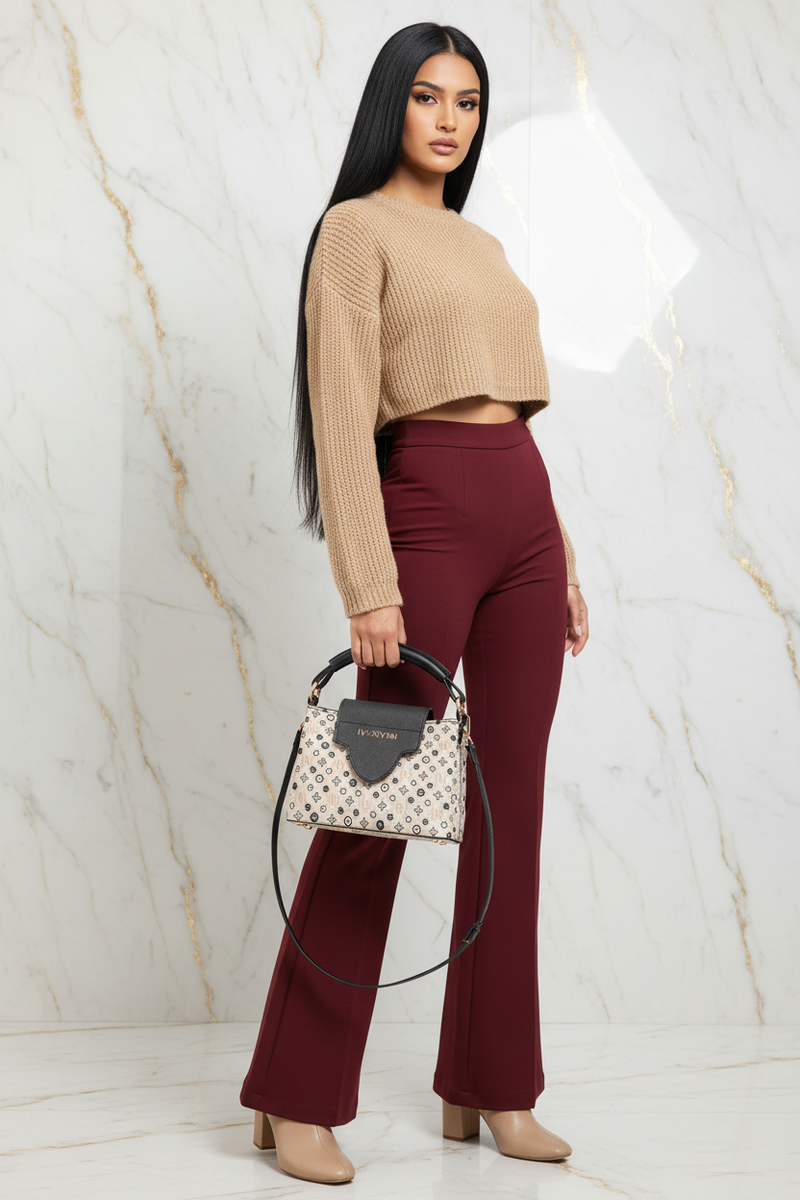 إطلالة ثلاثية أمامية