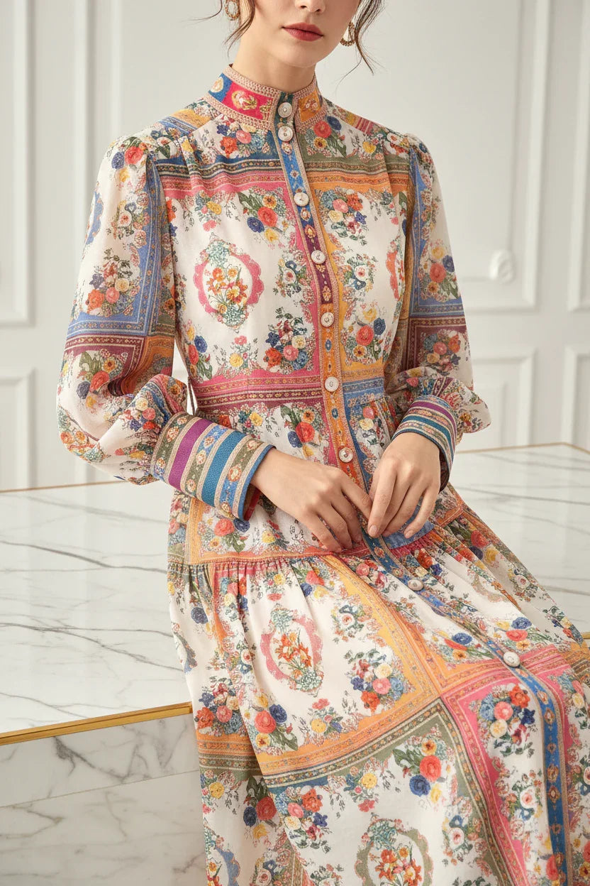 لقطة تفصيلية للفستان