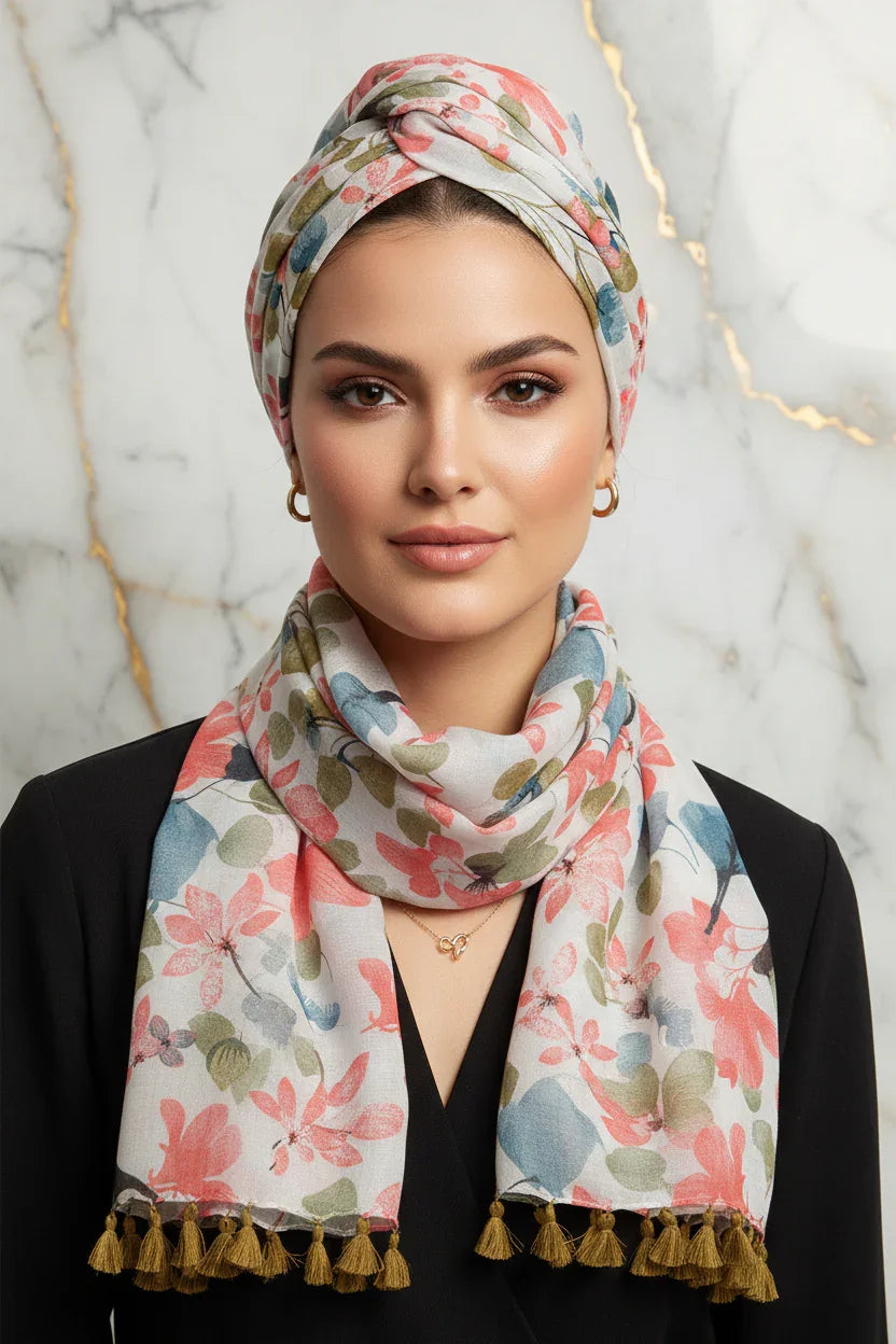 وشاح فاخر كحجاب