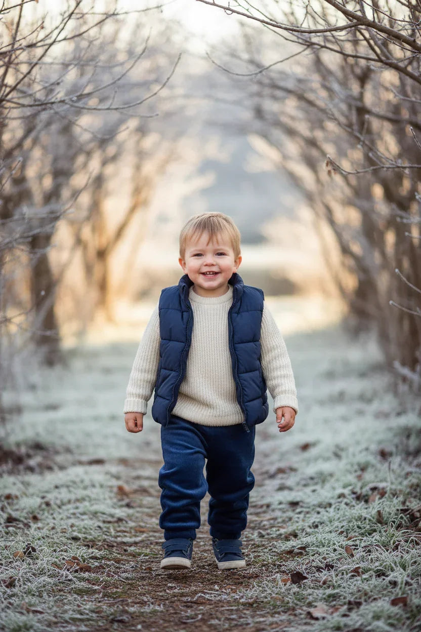 منظر أمامي - البنطال نظيف بدون رسومات