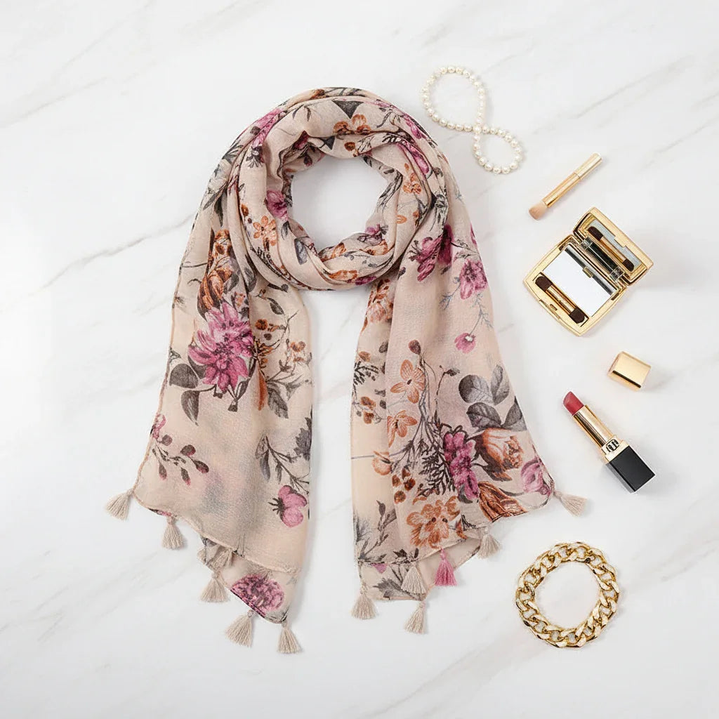 الشال مفرود بالكامل