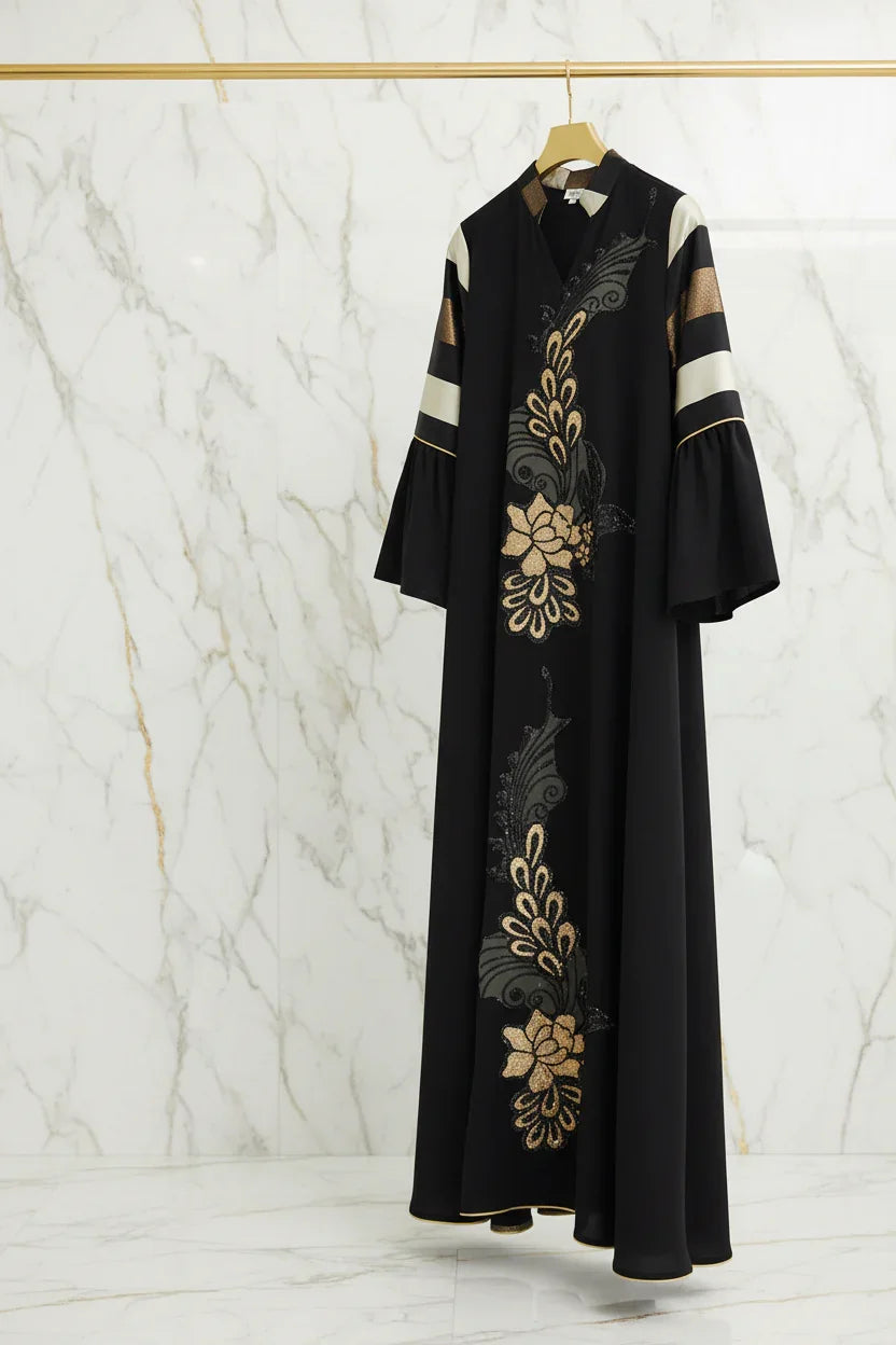 الفستان بزاوية ثلاثية الأرباع