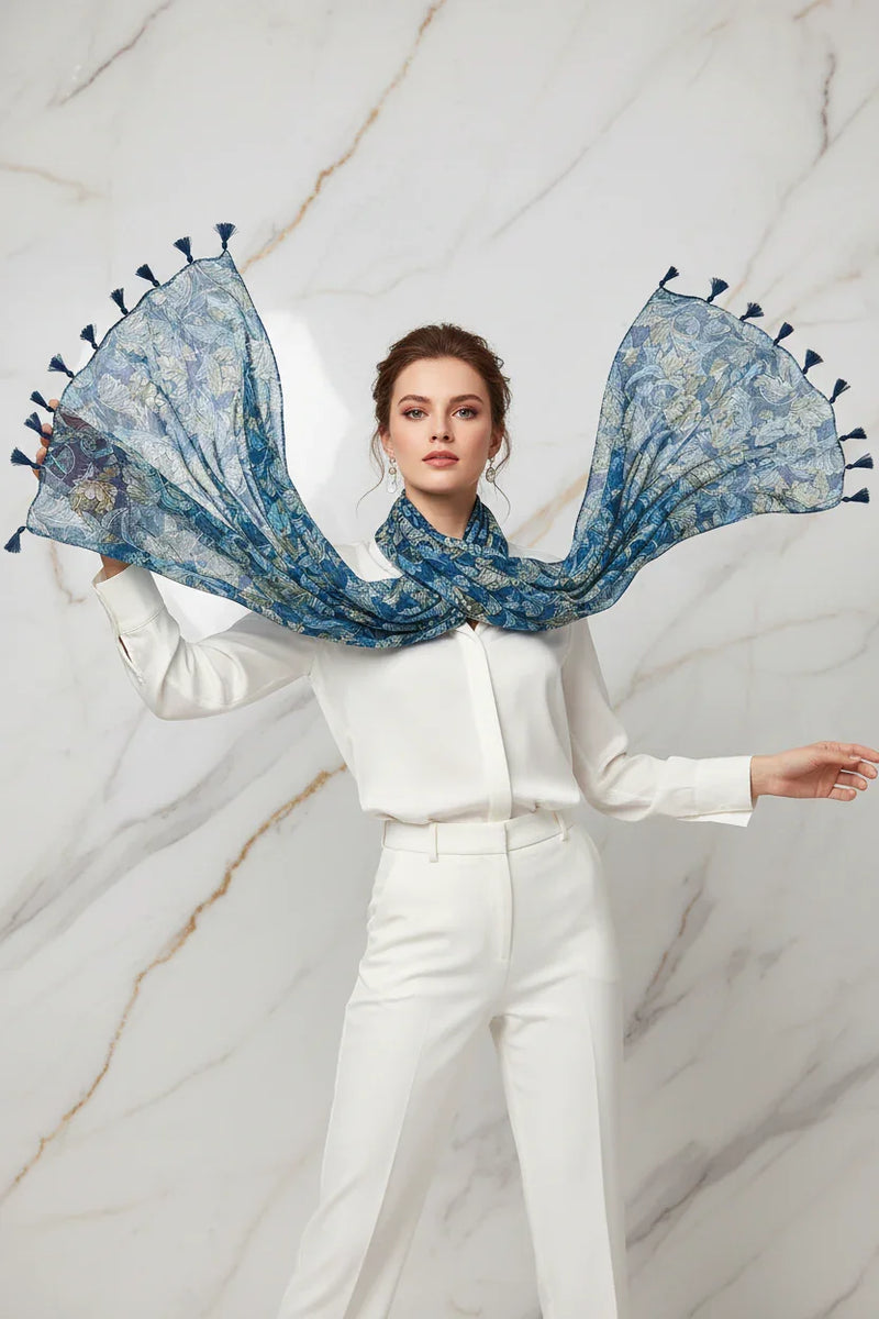 وشاح فاخر منسدل