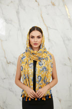 وشاح فاخر على الرأس