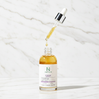 السيروم مفتوح مع قطرات