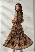 لقطة نظرة خلفية جذابة