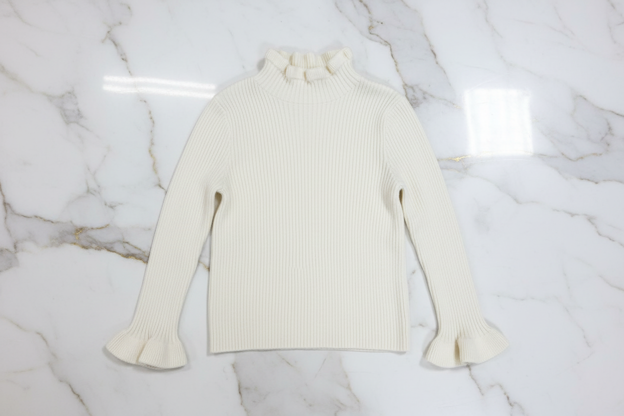 سويتر كريمي - منظر أمامي