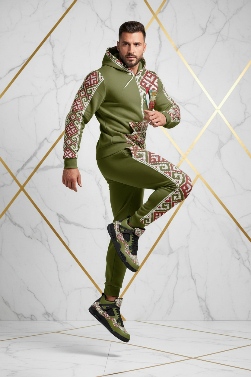 تصوير استوديو رجالي - وضعية ديناميكية