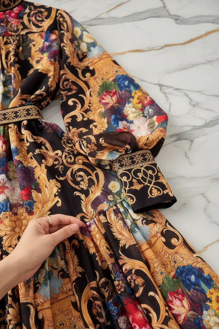 لقطة قريبة للنقشات