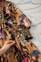 لقطة قريبة للنقشات