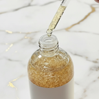 القطارة مع السيروم الذهبي