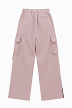 بنطال كارغو وردي - خلفي
