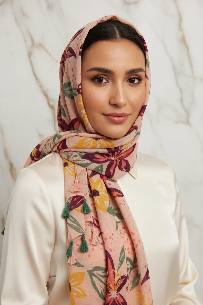 وشاح فاخر كحجاب