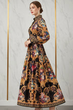 لقطة جانبية للفستان