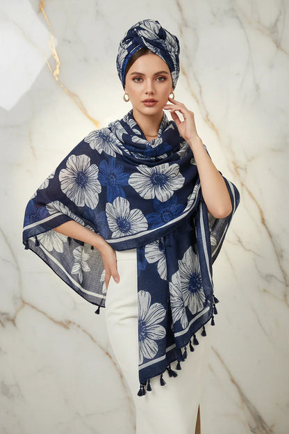 وشاح فاخر كحجاب