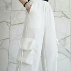 جانب قريب - أبيض